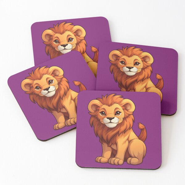 Item preview, Cartoon Lion designed and sold by Kitty Nut House.