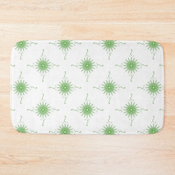 Item preview, Lime Green Stars and Ribbons on White Co-ordinate designed and sold by KathyLav.
