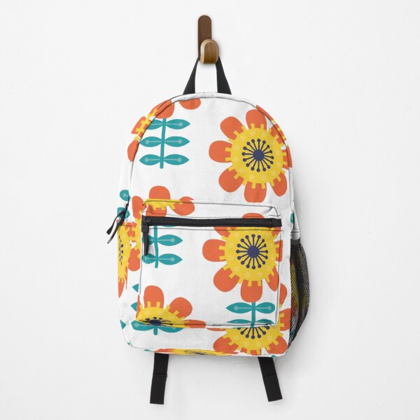 Item preview, Flowers suns white pattern designed and sold by IlustraDeni.