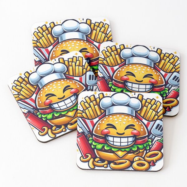 Item preview, Cheerful Cheeseburgers Unleashed designed and sold by maheart83.
