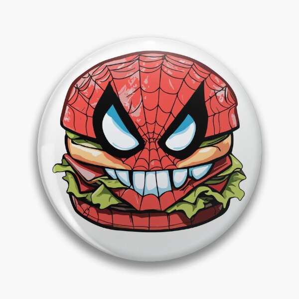 Item preview, Spider Whopper Frenzy │ Trendy Hilarious Comic Superhero Burger Crossover designed and sold by SpideyUniversz.