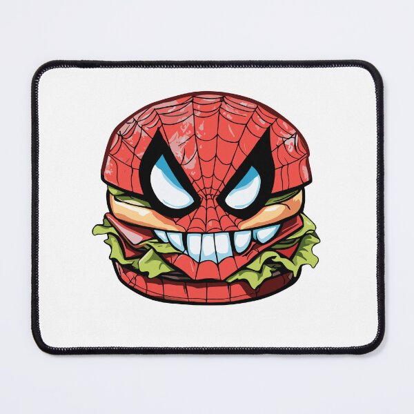 Item preview, Spider Whopper Frenzy │ Trendy Hilarious Comic Superhero Burger Crossover designed and sold by SpideyUniversz.