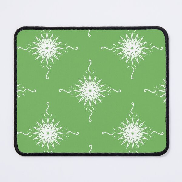 Item preview, White Stars and Ribbons on Lime Green Co-ordinate designed and sold by KathyLav.