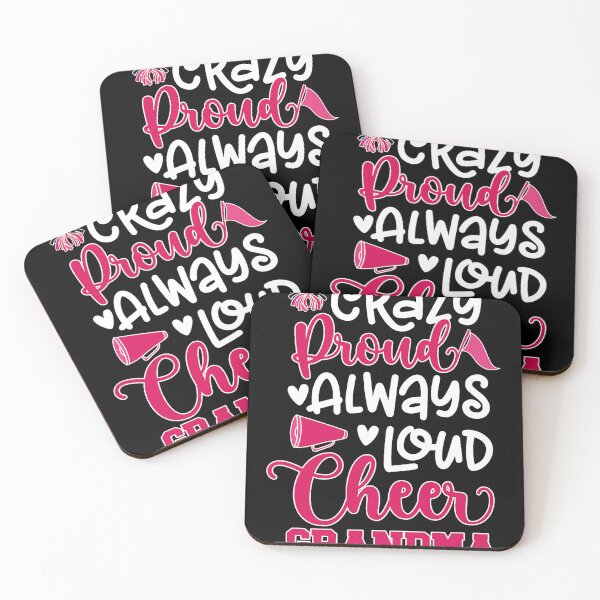 Item preview, Crazy Proud Cheer Grandma Cheerleader Grandmother designed and sold by SpeedyPrints.