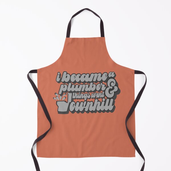 Item preview, Funny Plumbing Downhill Toilet Humor designed and sold by TheTradesStore.
