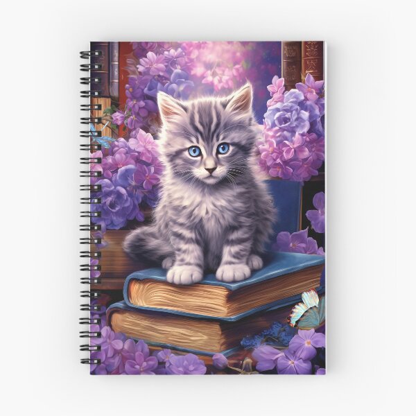 Item preview, Purrfect Pages designed and sold by Claudia Bartoli-McKinney.
