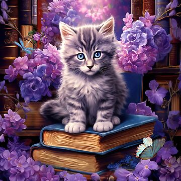 Artwork thumbnail, Purrfect Pages by Claudia McKinney