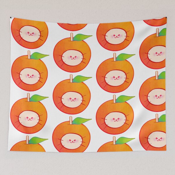 Item preview, orange cat designed and sold by Sugarycitrine.
