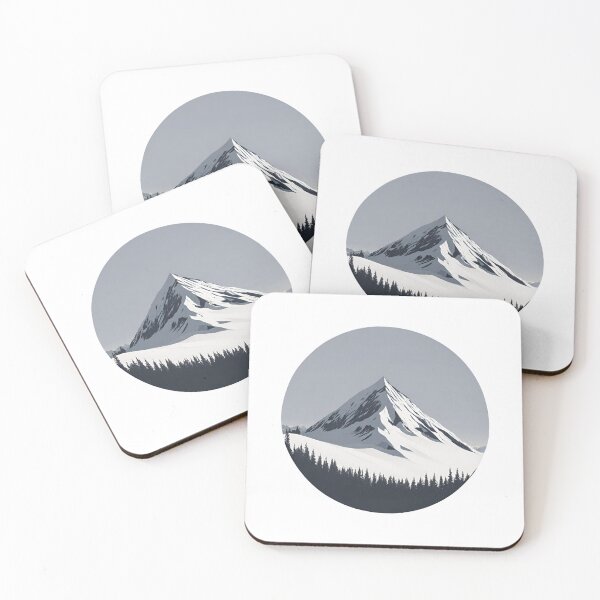 Item preview, Snowy Mountainscape  designed and sold by CharmStudio.