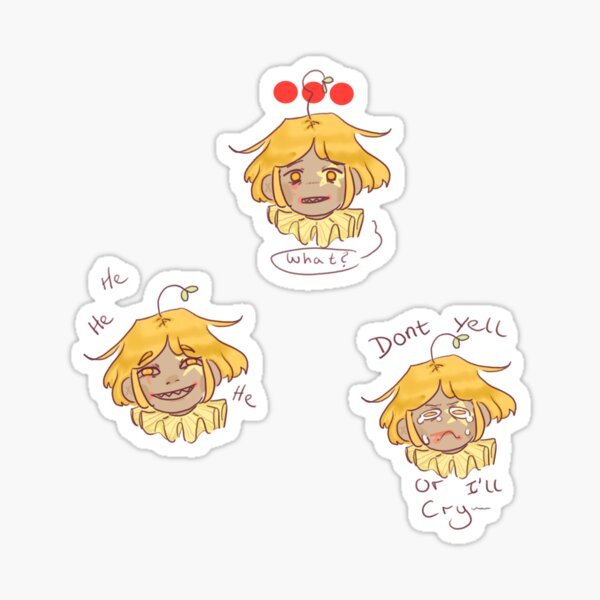 Item preview, clown trio facial expressions  designed and sold by Fireknight.