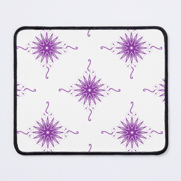 Item preview, Purple Stars and Ribbons on White Co-ordinate designed and sold by KathyLav.