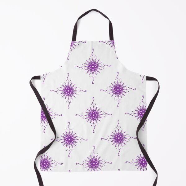 Item preview, Purple Stars and Ribbons on White Co-ordinate designed and sold by KathyLav.