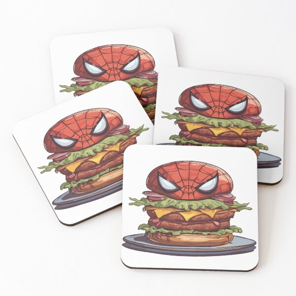 Item preview, Spider Whopper Frenzy │ Trendy Hilarious Comic Superhero Burger Crossover designed and sold by SpideyUniversz.