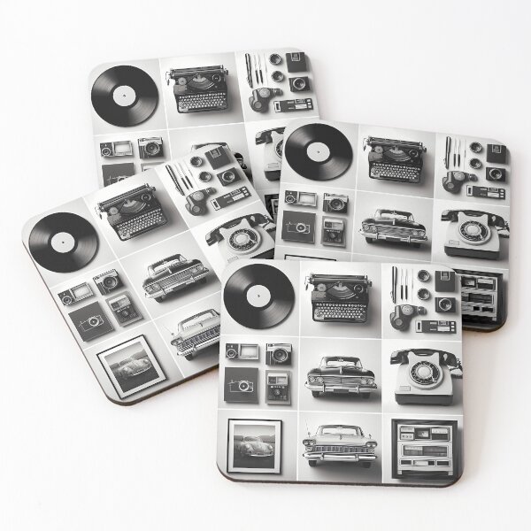Item preview, Vintage Aesthetic pack: A Monochrome Journey Through Time  designed and sold by Pickmash.