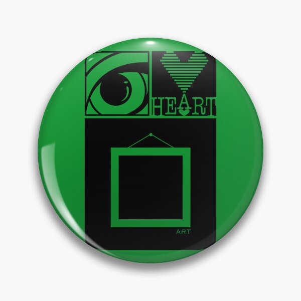 Artikelvorschau, I Heart Art (Schwarz) entworfen und verkauft von hideedoodle.