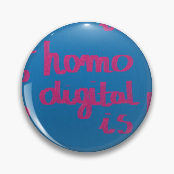 Item preview, HOMO DIGITALIS word art print designed and sold by nataliavandalia.