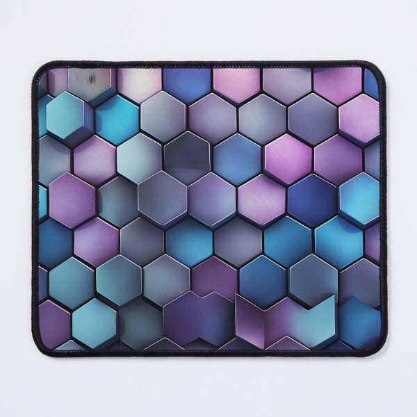 Item preview, 3 d textured hexagonal decorative print designed and sold by dcrc.