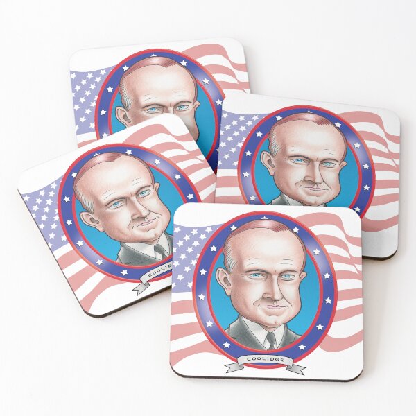 Item preview, Calvin Coolidge Caricature designed and sold by FunFaces.