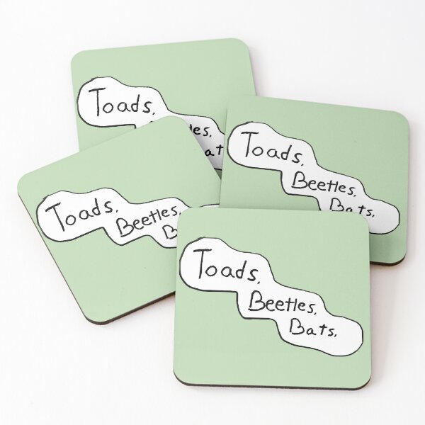 Item preview, Toads, Beetles, Bats, designed and sold by BananaGoats.