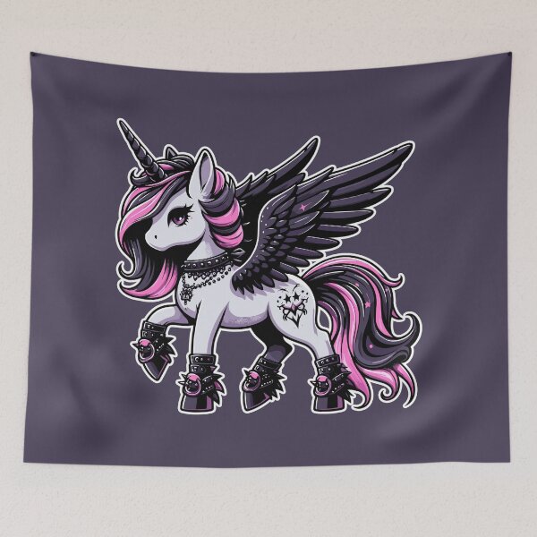 Item preview, Gothic Unicorn designed and sold by Fregoli 2D.