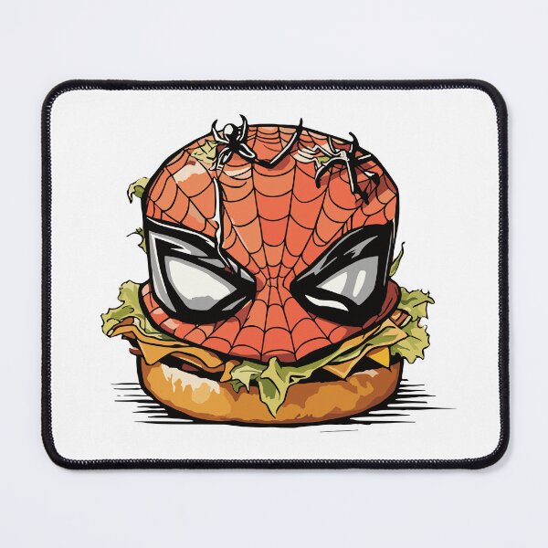 Item preview, Spider Whopper Frenzy │ Trendy Hilarious Comic Superhero Burger Crossover designed and sold by SpideyUniversz.