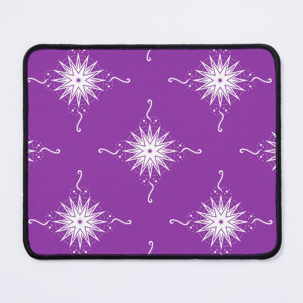 Item preview, White Stars and Ribbons on Purple Co-ordinate designed and sold by KathyLav.