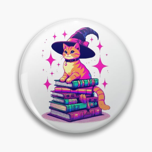 Item preview, Magic School Orange Cat designed and sold by DakaPixelArt.