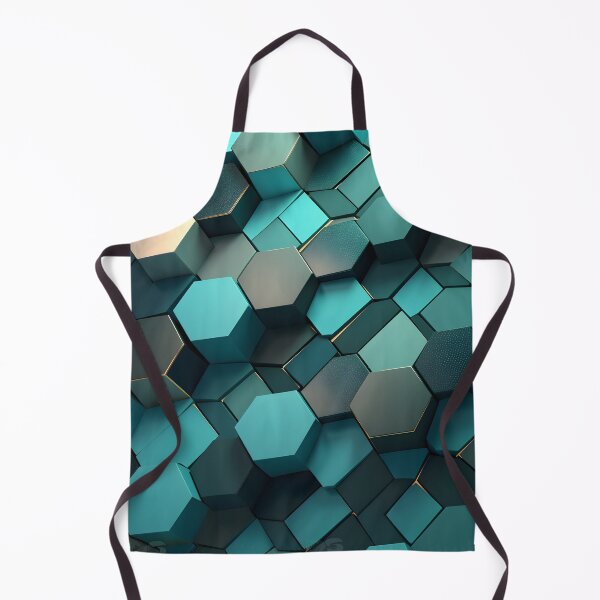 Item preview, 3 d textured hexagonal decorative print designed and sold by dcrc.