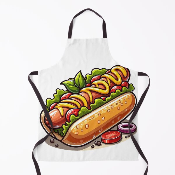 Item preview, Cartoon hotdog designed and sold by siljeberg.