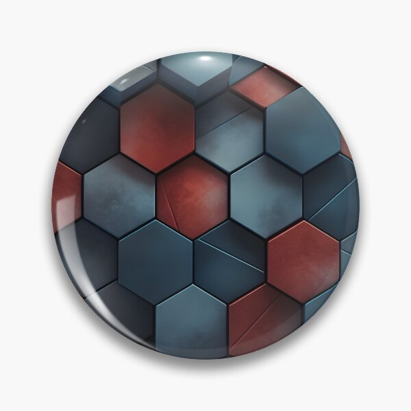 Item preview, 3 d textured hexagonal decorative print designed and sold by dcrc.