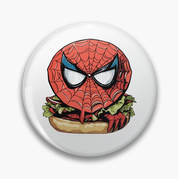 Item preview, Spidey's Burger Adventure - Superhero Spider Verse Fast-Food Mashup  designed and sold by SpideyUniversz.
