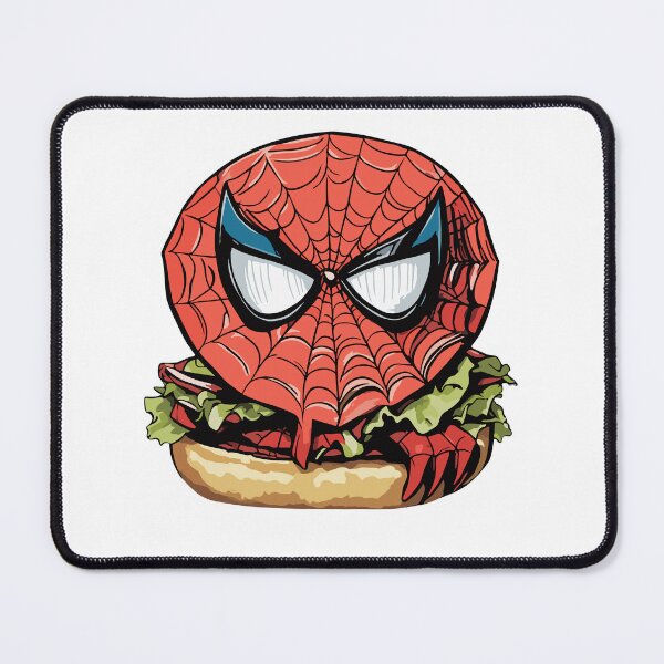 Item preview, Spidey's Burger Adventure - Superhero Spider Verse Fast-Food Mashup  designed and sold by SpideyUniversz.