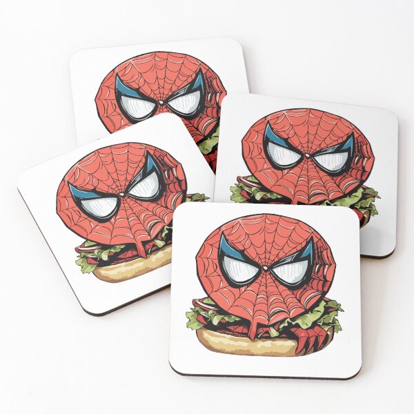Item preview, Spidey's Burger Adventure - Superhero Spider Verse Fast-Food Mashup  designed and sold by SpideyUniversz.
