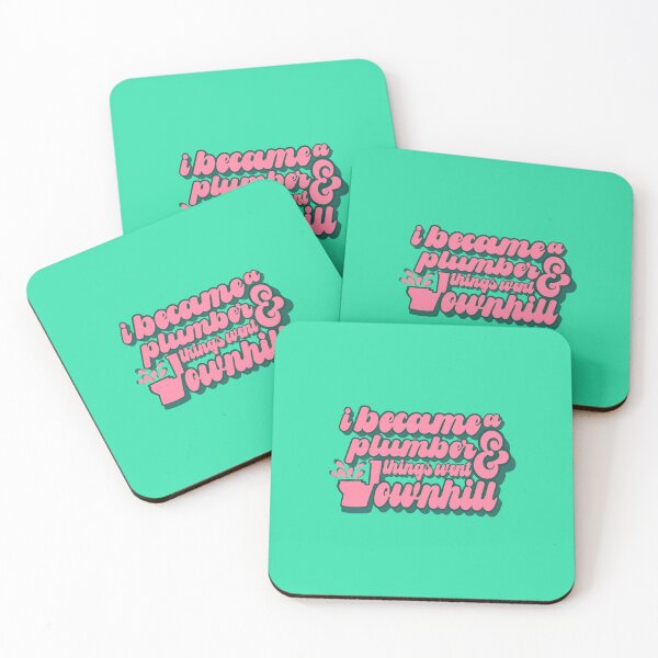 Item preview, Funny Girl Plumber Downhill Toilet Humor designed and sold by TheTradesStore.