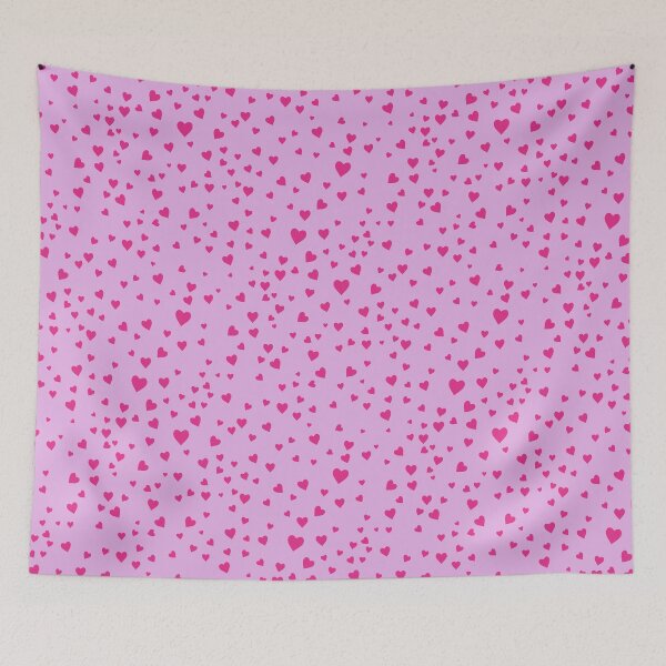 Item preview, Ample Hearts Pink Pattern designed and sold by RaineyYeager.