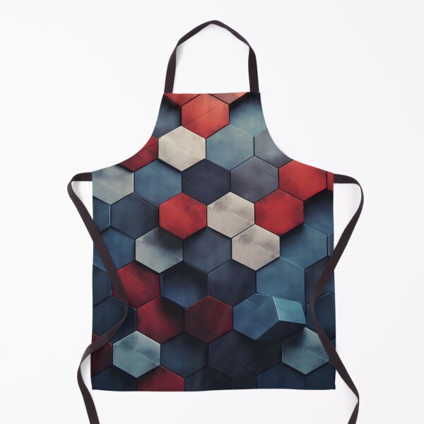 Item preview, 3 d textured hexagonal decorative print designed and sold by dcrc.