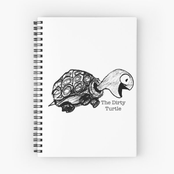 Item preview, The Dirty Turtle (with text) designed and sold by BananaGoats.