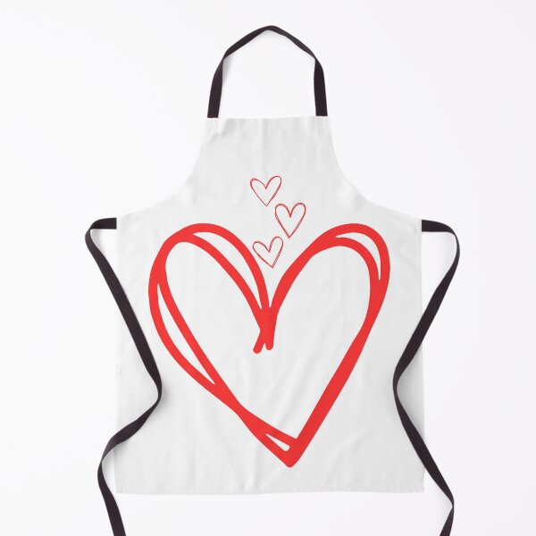 Item preview, Red heart on t-shirt or sticker designed and sold by Sea-mana.