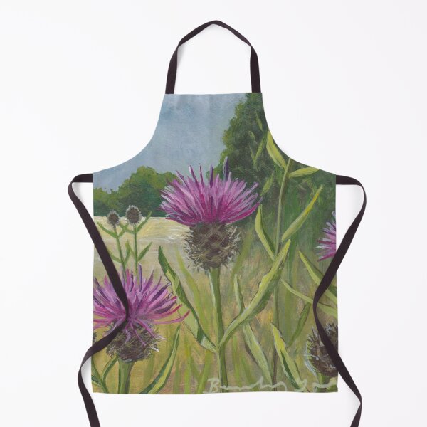 Item preview, Knapweed in summer field designed and sold by Beverley Young.