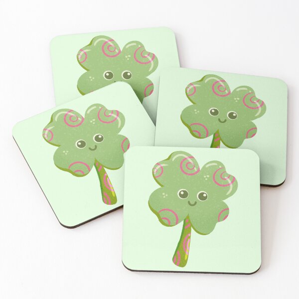 Item preview, Kawaii Shamrock designed and sold by sunburstdesigns.
