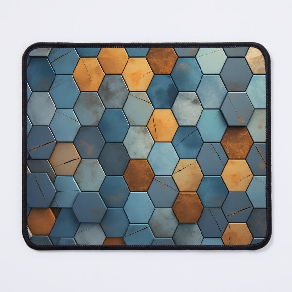 Item preview, 3-D Textured Hexagonal decorative print designed and sold by dcrc.