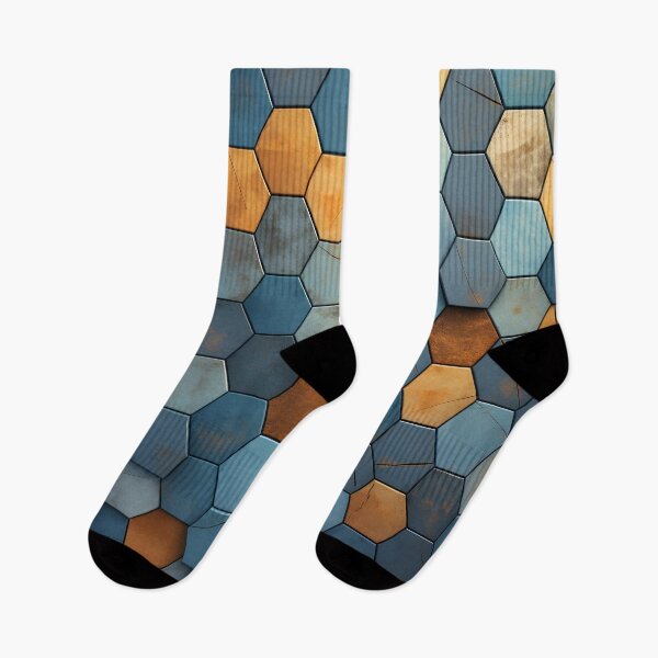 Item preview, 3-D Textured Hexagonal decorative print designed and sold by dcrc.