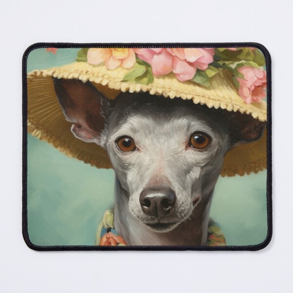 Item preview, Xoloitzcuintle Mexican Hairless Dogs Xolo Dogs Art in Old Retro Vintage designed and sold by WallyPink.
