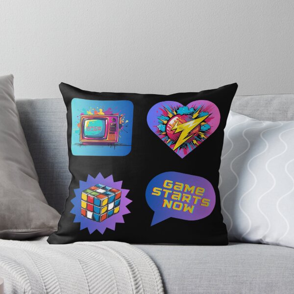 Item preview, Retro TV 80s Toy Cube Game Over Bundle designed and sold by chocolatefund.