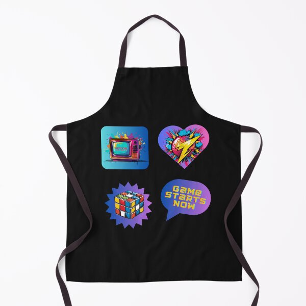 Item preview, Retro TV 80s Toy Cube Game Over Bundle designed and sold by chocolatefund.