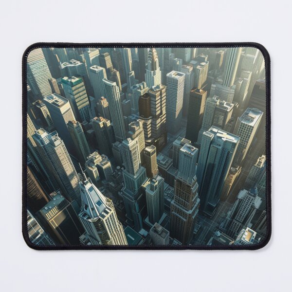 Item preview, Stunning Art Landscape Realism Painting Future Cityscapes C117-01 designed and sold by MPCFICTION.