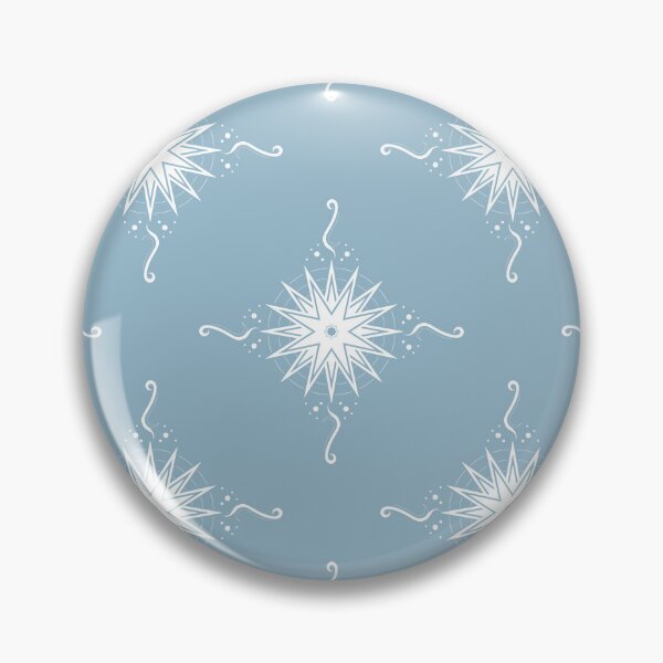 Item preview, White Stars and Ribbons on Sky Blue Co-ordinate designed and sold by KathyLav.