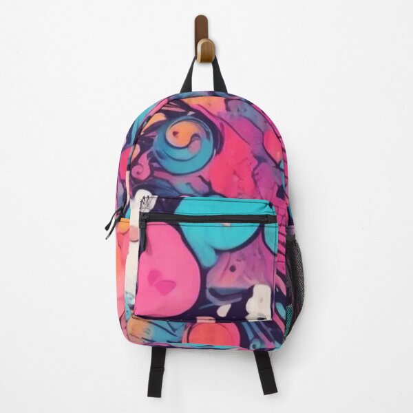 Item preview, Psychedelic Kawaii, Abstract Expressionism, Digital Art designed and sold by Burn-Ego.