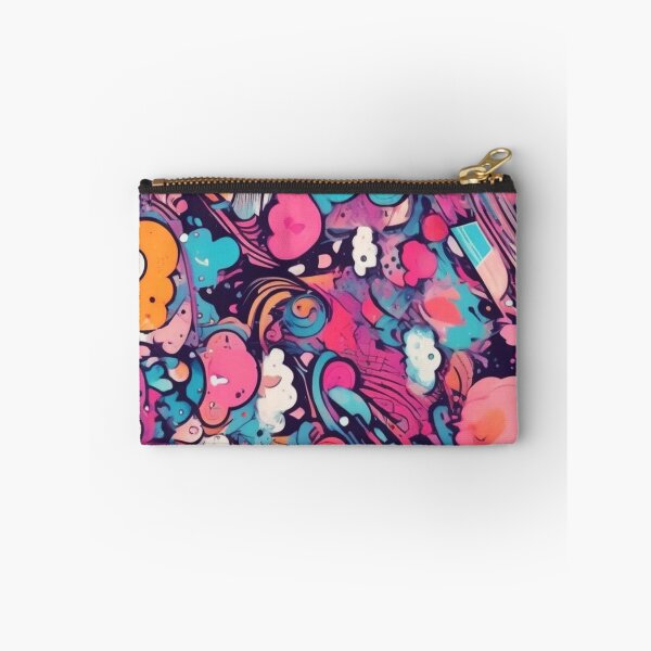 Item preview, Psychedelic Kawaii, Abstract Expressionism, Digital Art designed and sold by Burn-Ego.