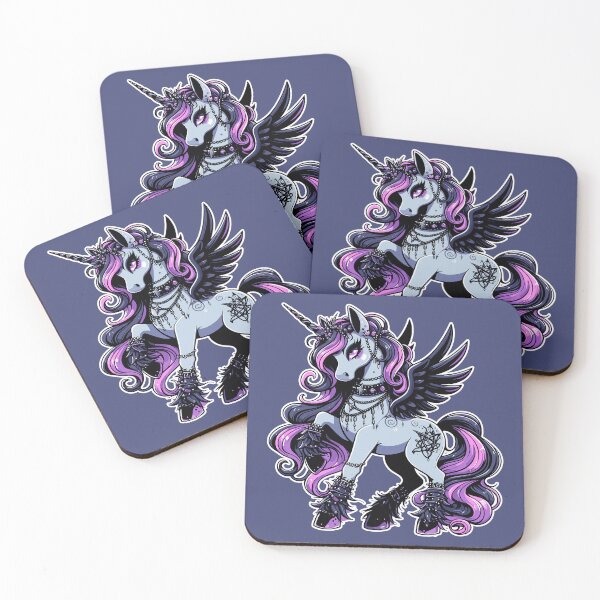 Item preview, Kawaii Gothic Unicorn designed and sold by Fregoli 2D.